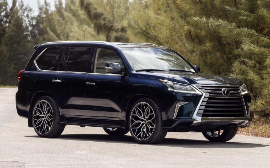 Lexus LX570 on Vossen Wheels (HF-3) '2019